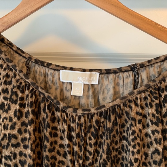 🛍SOLD🛍 MK Leopard Print Blouse - Picture 4 of 4